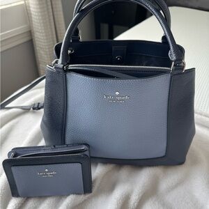 Kate Spade Blue and Gray Women's Bag Set